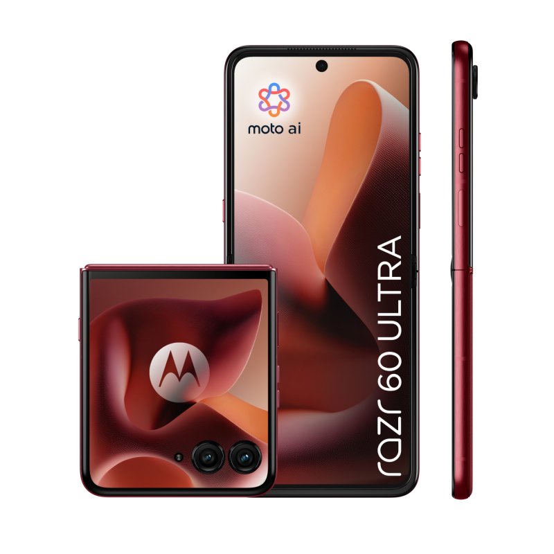 Motorola Razr 60 Ultra 5G 16RAM 512GB rio red