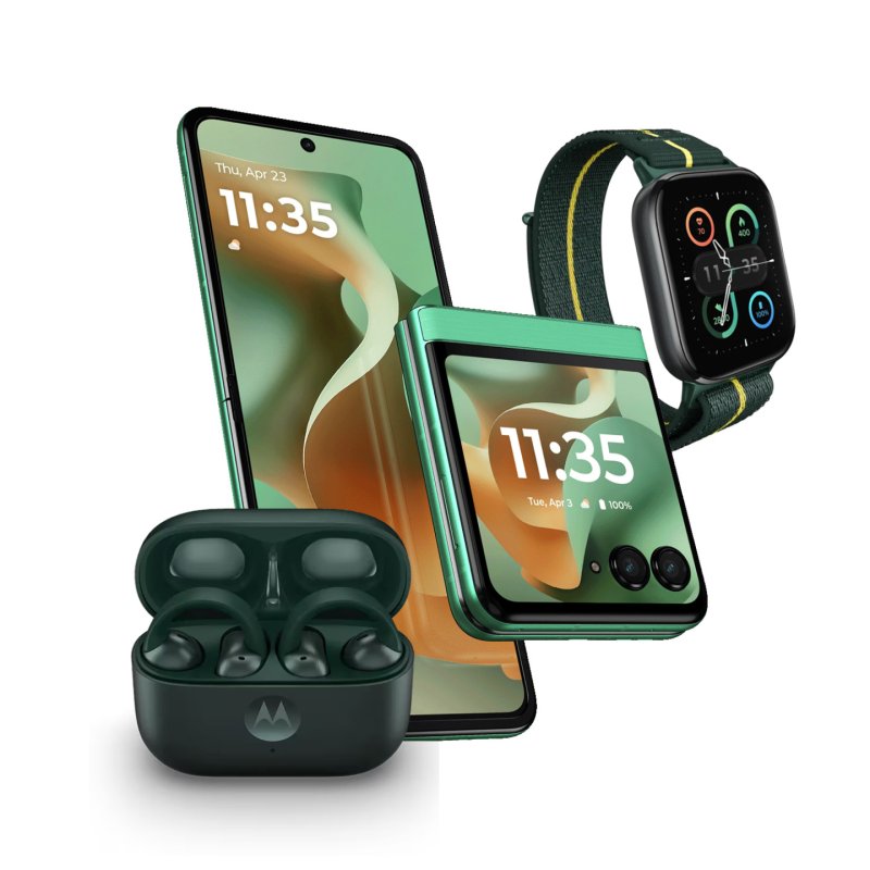 Motorola razr 60 17,5 cm (6.9") Double SIM Android 15 5G USB Type-C 8 Go 256 Go 4500 mAh Vert