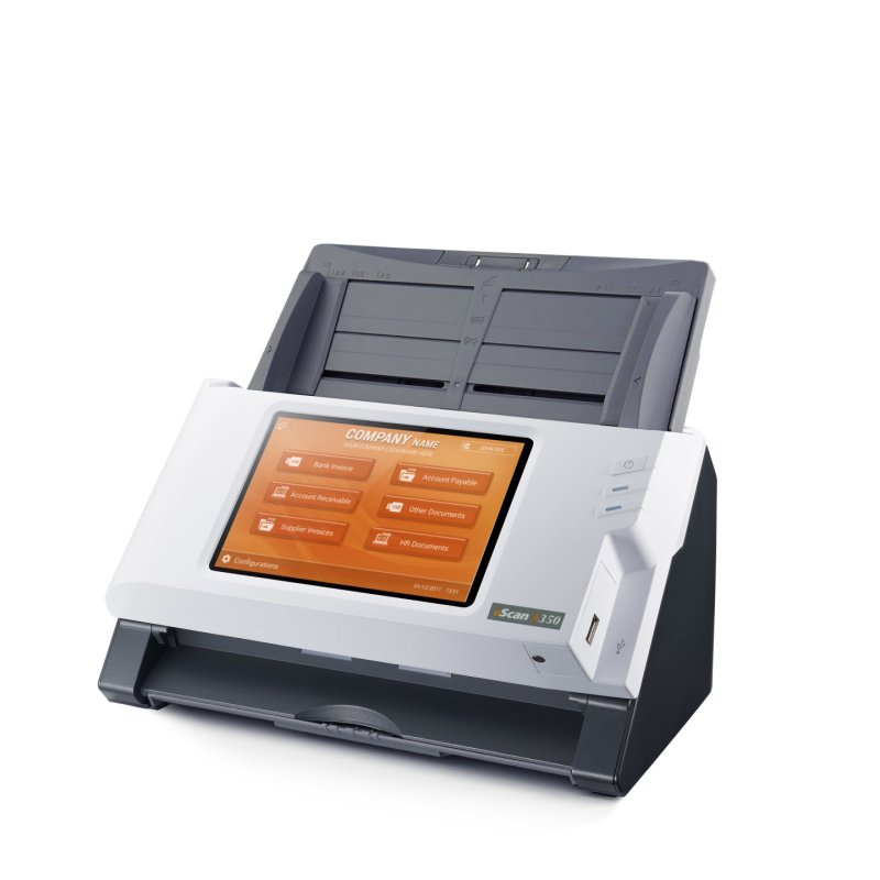 Plustek eScan A350 Enterprise ADF Manual feed scanner 600 x 600 DPI A4 Black, White