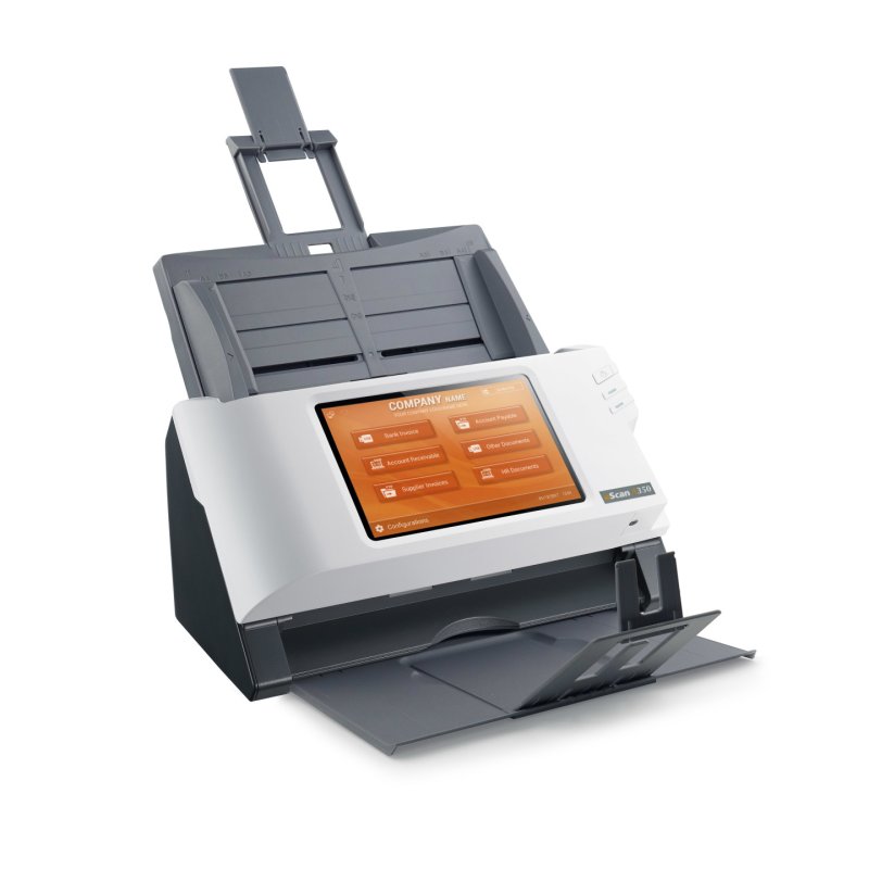 Plustek eScan A350 Enterprise ADF Manual feed scanner 600 x 600 DPI A4 Black, White