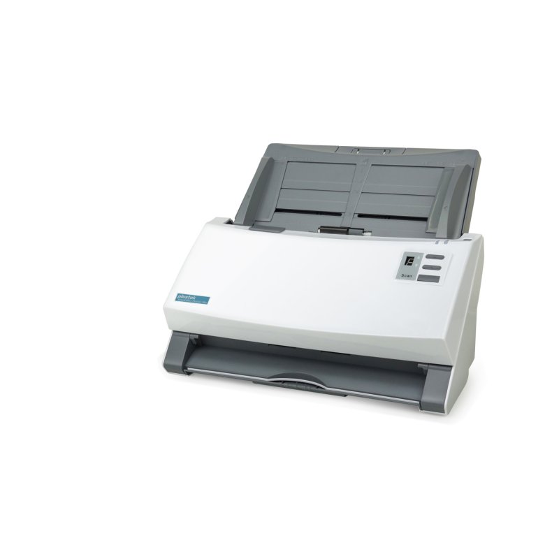 Plustek SmartOffice PS456U Plus Scanner ADF 600 x 600 DPI A4 Gris, Blanc