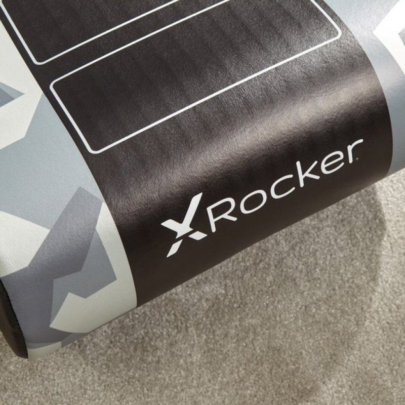 X Rocker Video Rocker Siège de jeu sur console Siège capitonné Camouflage, Gris