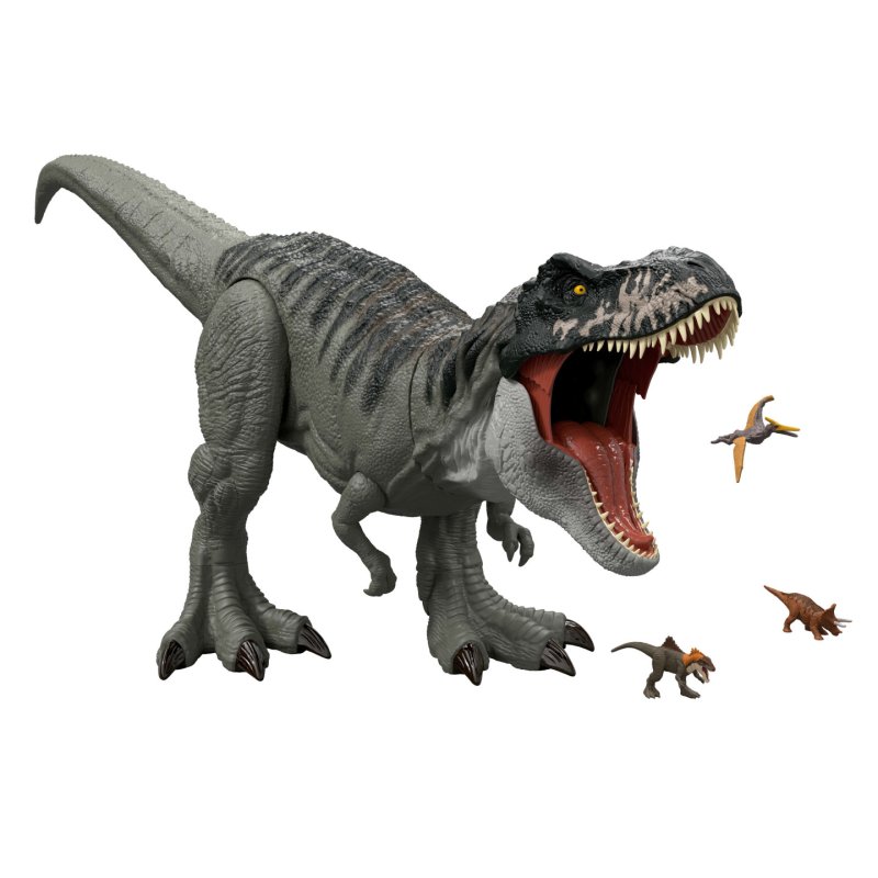 Jurassic World – Figurine articulée Tyrannosaurus rex Super Colossal