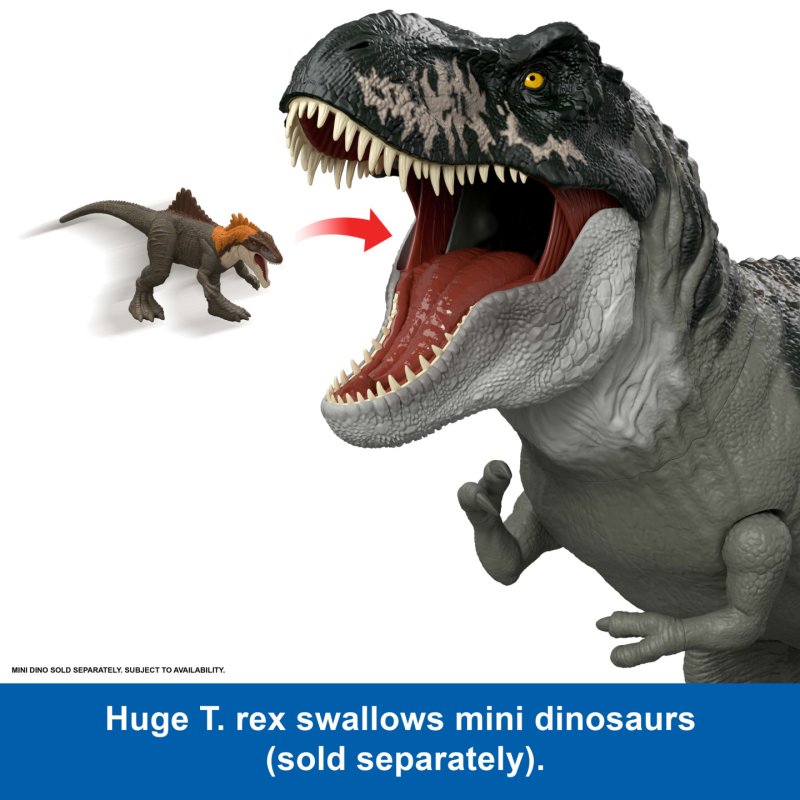 Jurassic World – Figurine articulée Tyrannosaurus rex Super Colossal