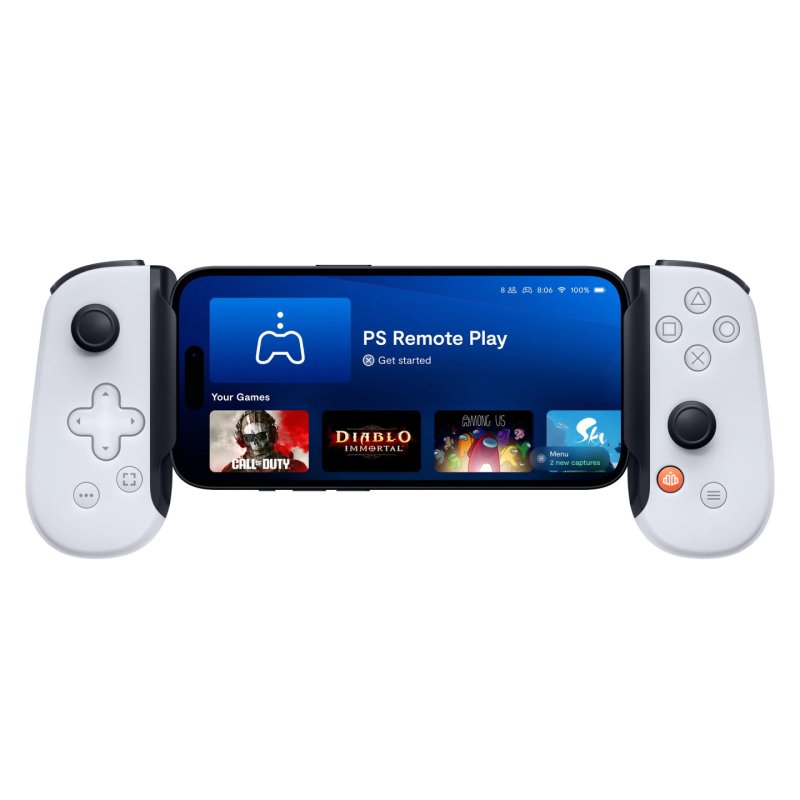Backbone One for iPhone PlayStation Edition White Lightning Gamepad PC, Playstation, Xbox, iOS