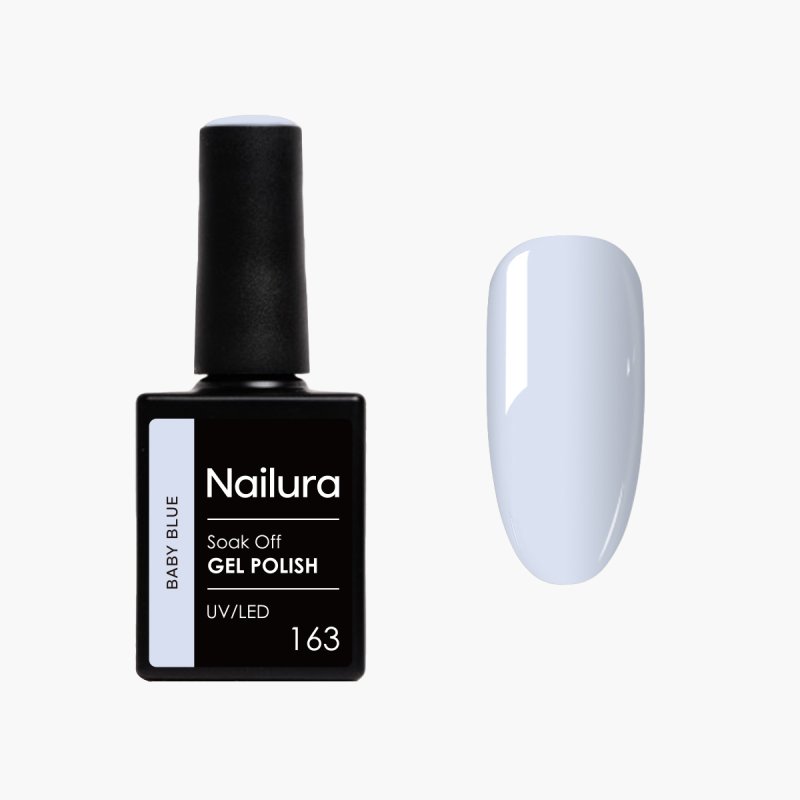 Nailura - Gel Polish 163 - Baby Blue - 10 ml