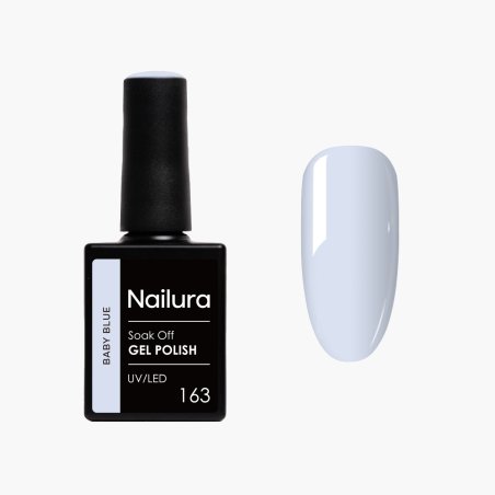 Nailura - Gel Polish 163 - Baby Blue - 10 ml