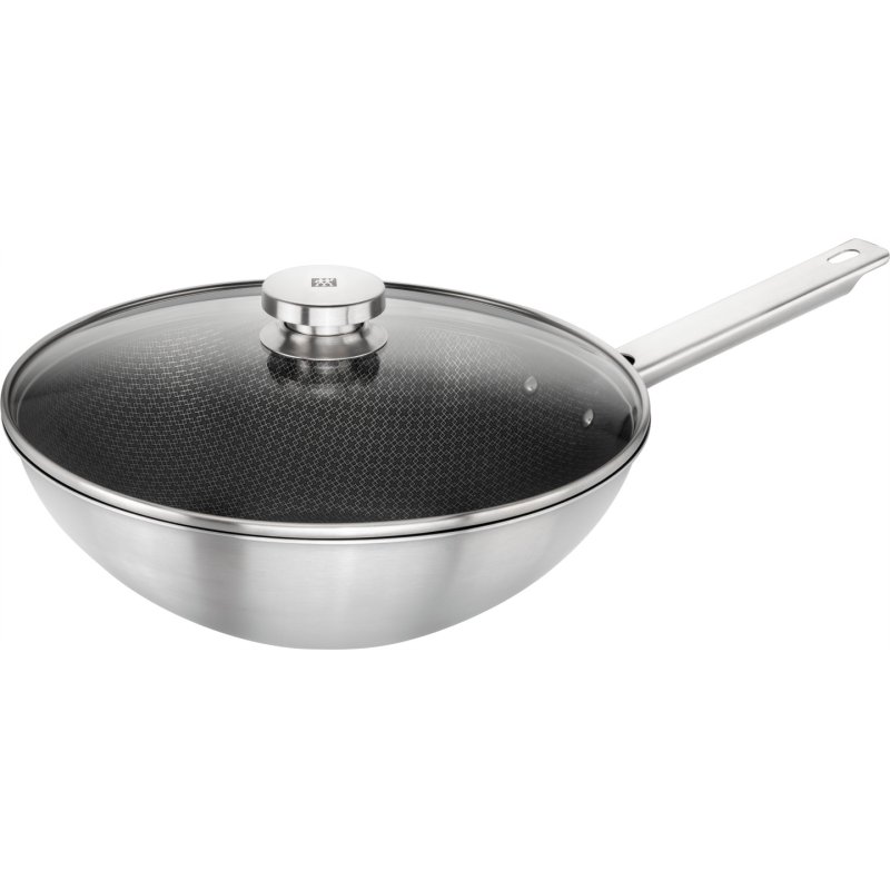 Zwilling - Joy Plus Wok - 18/10 stainless steel - 30 cm