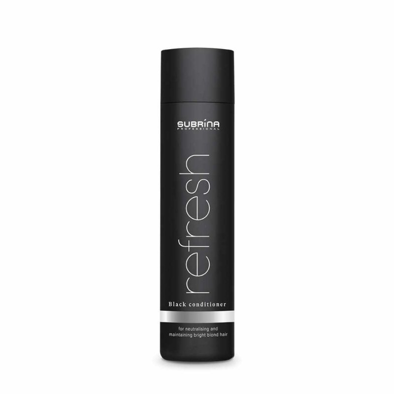 Subrina Professional Refresh Black, Balsam neutralizant pentru nuante reci, 250ml