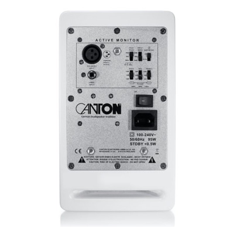 Canton AM 5 2-way Black Wired 80 W