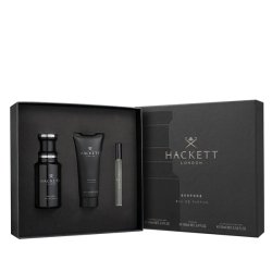Set Hackett Bespoke, Barbati, Eau de parfum 100ml Gel de Dus 100ml Eau de parfum 10ml