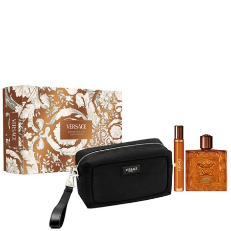 Set Versace Eros Najim, Barbati, Eau de parfum 100ml Eau de parfum 10 ml Geanta Cosmetice