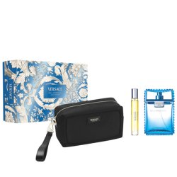 Set Versace Man Fraiche, Barbati, Eau de toilette 100 ml Eau de toilette 10 ml Geanta Cosmetice