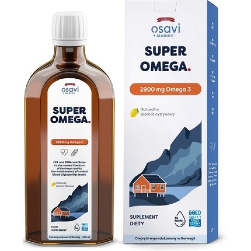 Super Omega 2900mg Omega-3 with Citrus Flavor 250ml