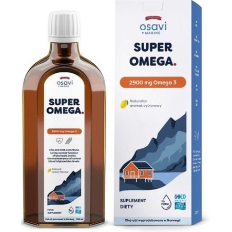 Super Omega 2900mg Omega-3 with Citrus Flavor 250ml
