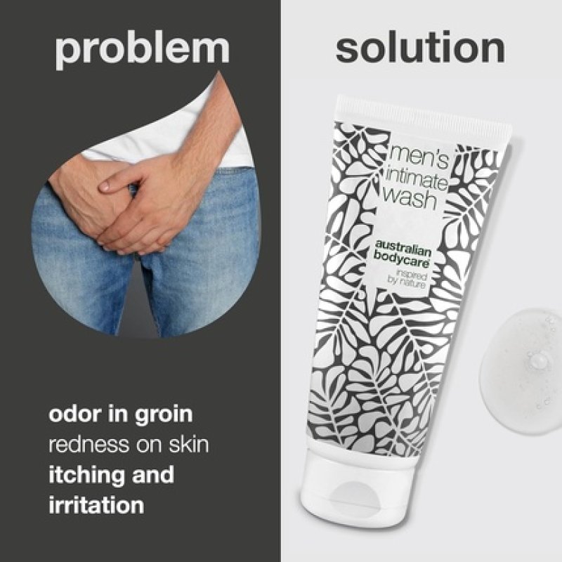 Men's Intimate Wash for Irritation, Itching, and Odor with 4-Terpineol