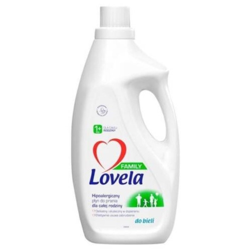 Lovela Family Hypoallergenic Laundry Detergent for Children with Sensitive Skin 1850ml