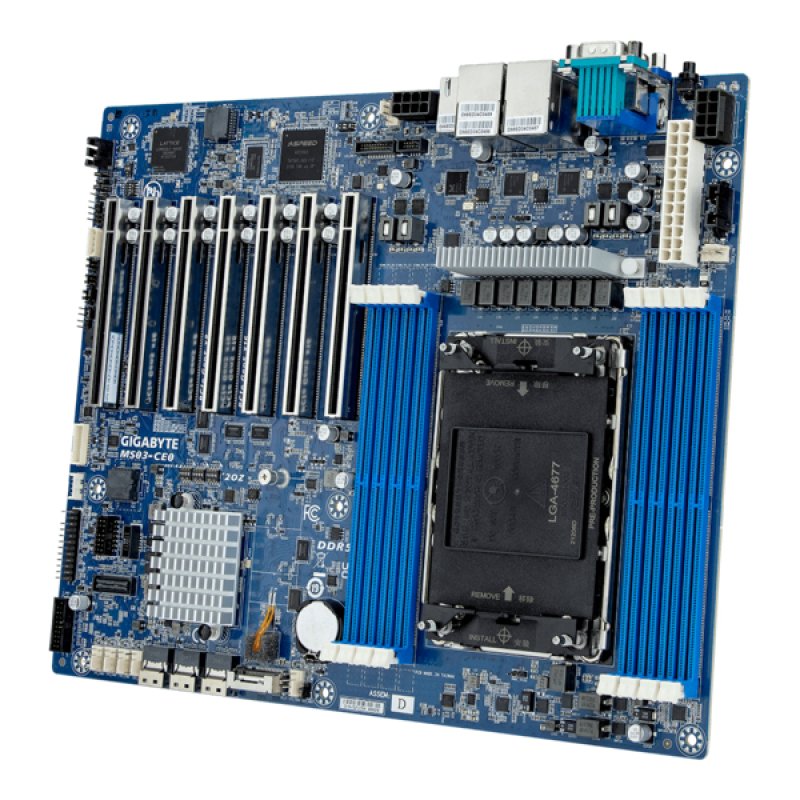 Gigabyte Mainboard MS03-CE0 (Rev. 1.x) ATX Sockel 4677 Bulk