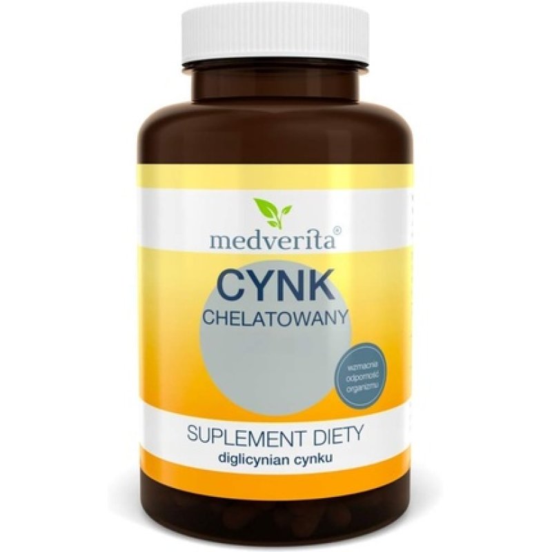 Medverita Chelated Zinc 15mg Zinc Diglycinate