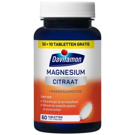 Davitamon Magnesium Citrate Magnesium Oxide Health Supplement