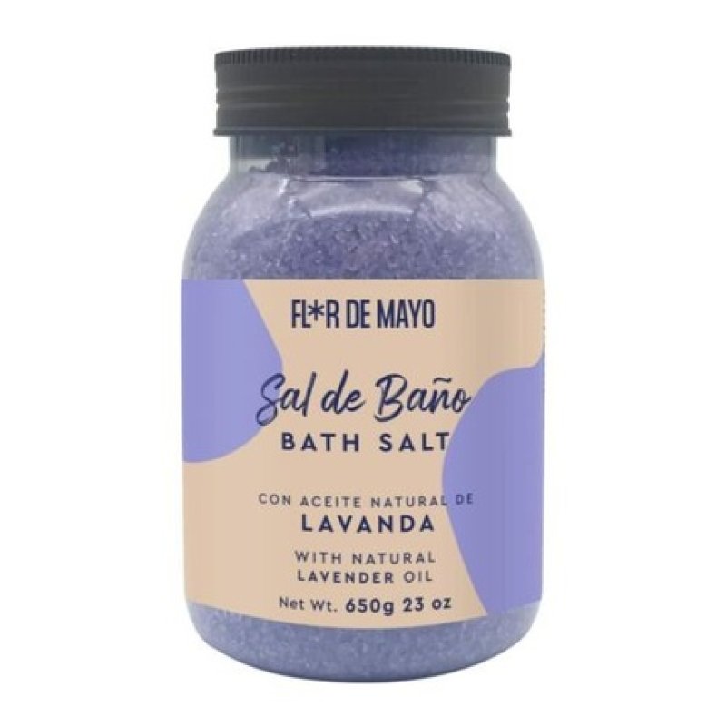 Treasures of the Sea Flor de Mayo Lavender Bath Salt 650g