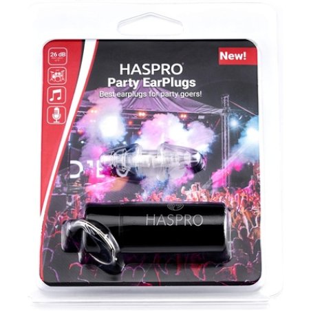 Haspro Party Earplugs Best Reusable Silicone Earplugs