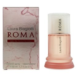 Laura Biagiotti Roma Rosa Eau De Toilette 50ml Women Spray