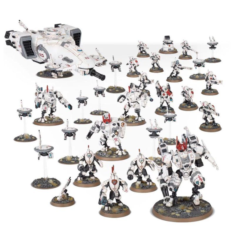 STOCK9 - Games Workshop T'au Empire Starclaimer Hunter Cadre