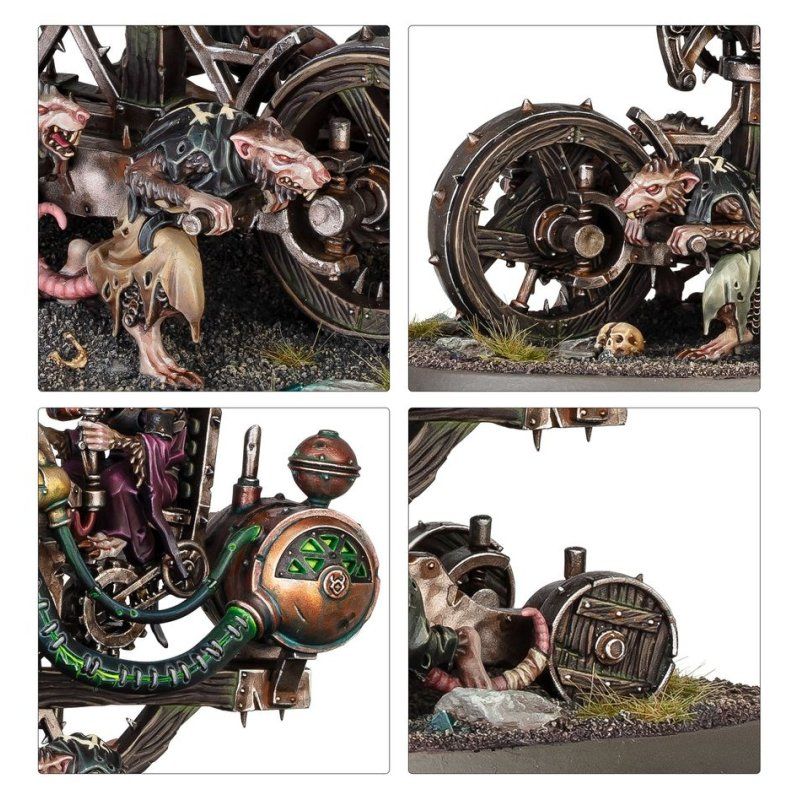 Warhammer AoS - Battleforce Noel 2025 Skaven : Malenuée Skryre