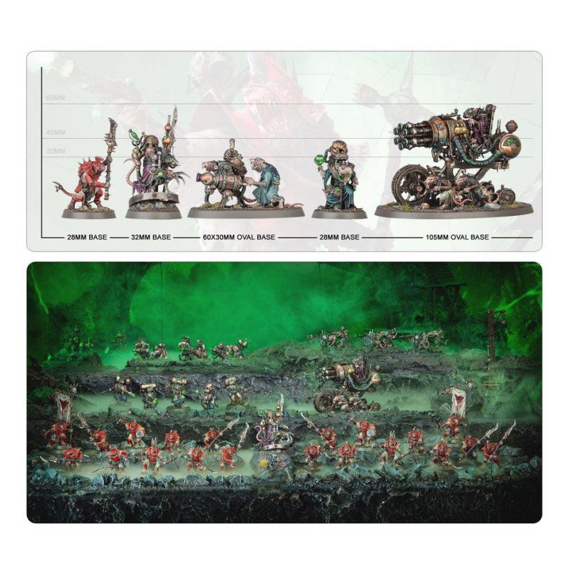Warhammer AoS - Battleforce Noel 2025 Skaven : Malenuée Skryre