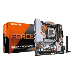 GIGABYTE B850M FORCE WIFI6E Motherboard - AMD Ryzen 9000 Series CPUs, 8 2 2 Phases Digital VRM, up to 9600MHz DDR5
