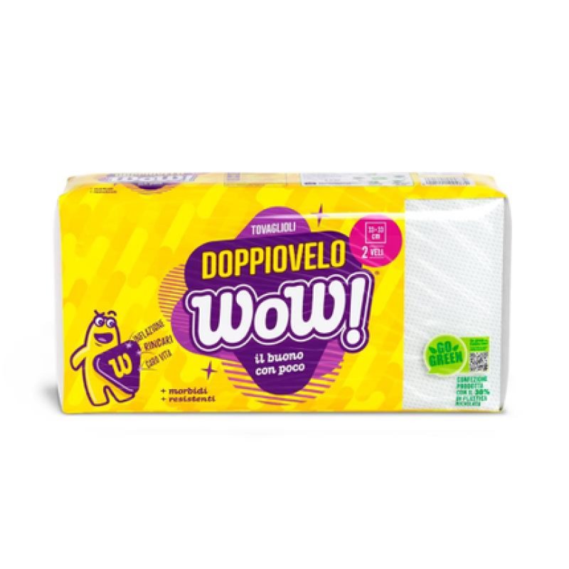 Wow Napkins 2-Ply 33x33cm