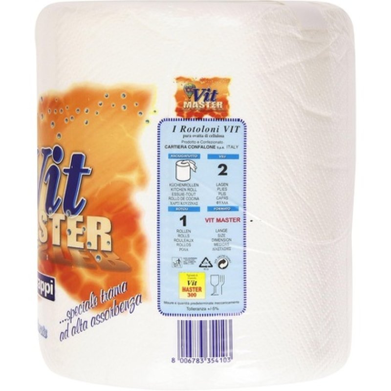 Vit Master Kitchen Paper Towels 2 Ply 300 Sheets