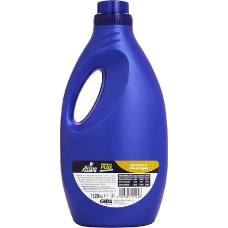 Brezza Azzurra Hand and Machine Detergent Argan Fragrance Color-Compatible