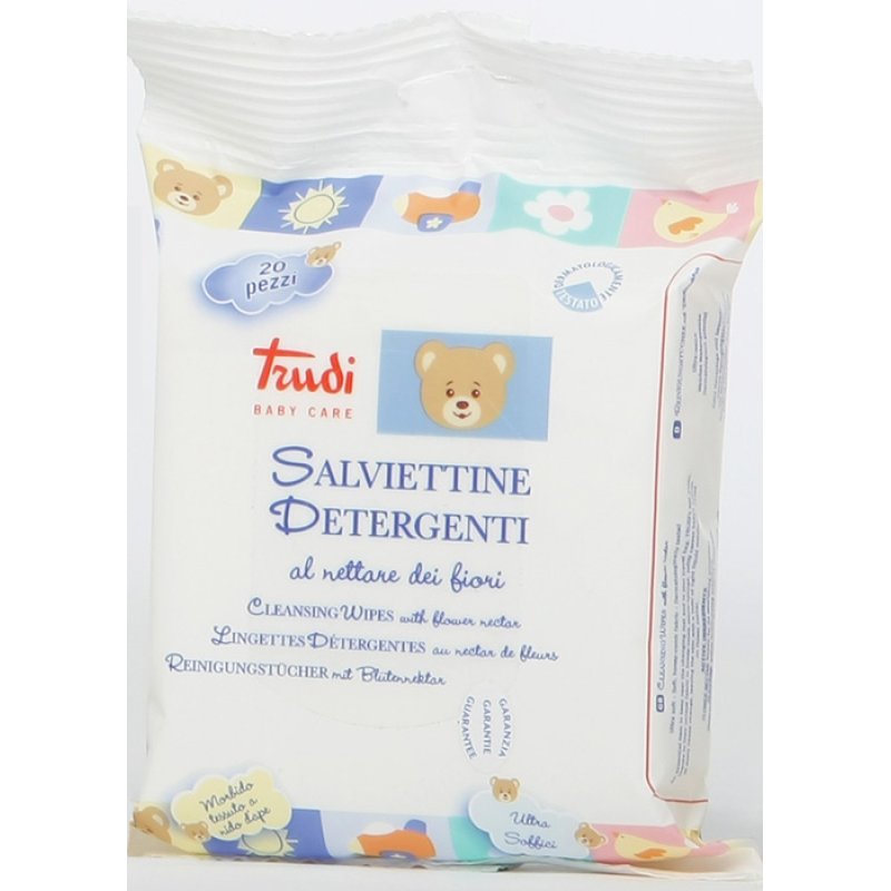 Trudi Baby 00435 Care Wipes with Flower Nectar 20 Pieces