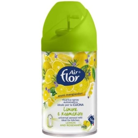 Air Flor Deo Matic Air Freshener Refill Lemon and Rosemary 250ml