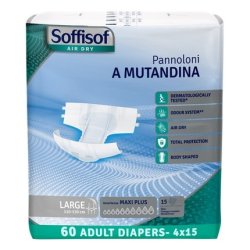 Soffisof Air Dry Adult Diapers Maxi Plus