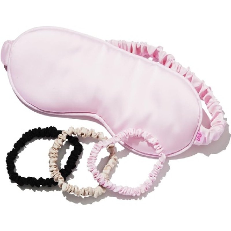 Umberto Giannini Hey Sleepy Head Set with Accessories and Toiletry Bag - Black