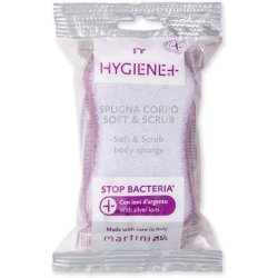 Martini Spa Hygiene Soft & Exfoliating Body Sponge with Polyurethane and Ions