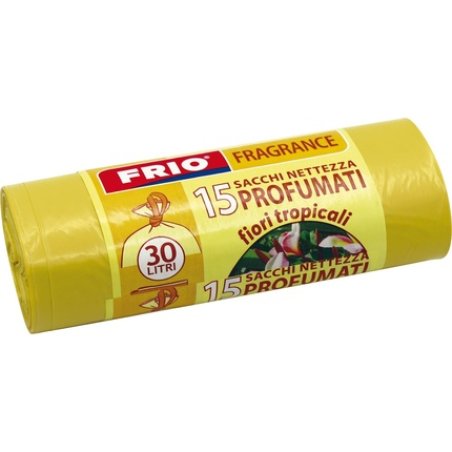 Frio Scented Tropical Flowers Trash Bags 30-Litre
