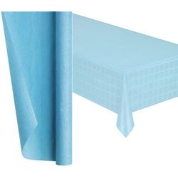 Light Blue Tablecloth Roll Paper 1.20m x 7m