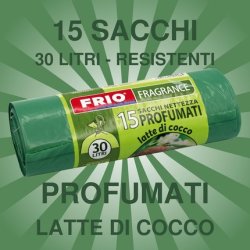 Frio Coconut Milk Scented 30 Litre Bin Bags