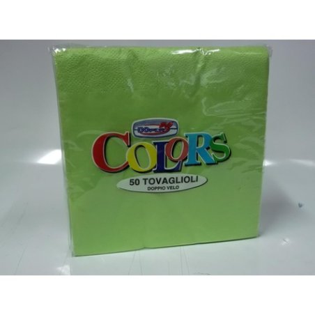 Yellow Paper Napkins Double Ply 50 Pieces 33x33cm