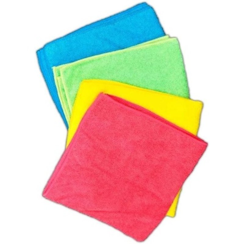 Dealo Microfibre Cleaning Cloth 30x40cm - Pack of 4