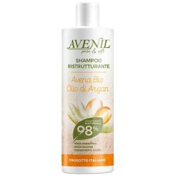 Avenil Pure & Soft Restructuring Shampoo with Organic Oat and Argan Oil 400ml