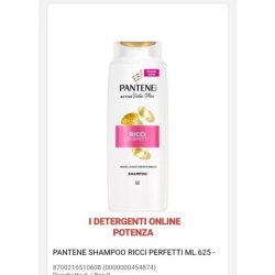Perfect Curly Shampoo Pantene 625ml