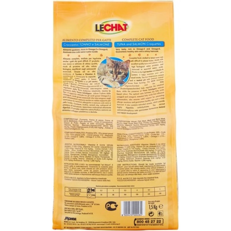 Lechat Tuna and Salmon Croquettes 1.5kg