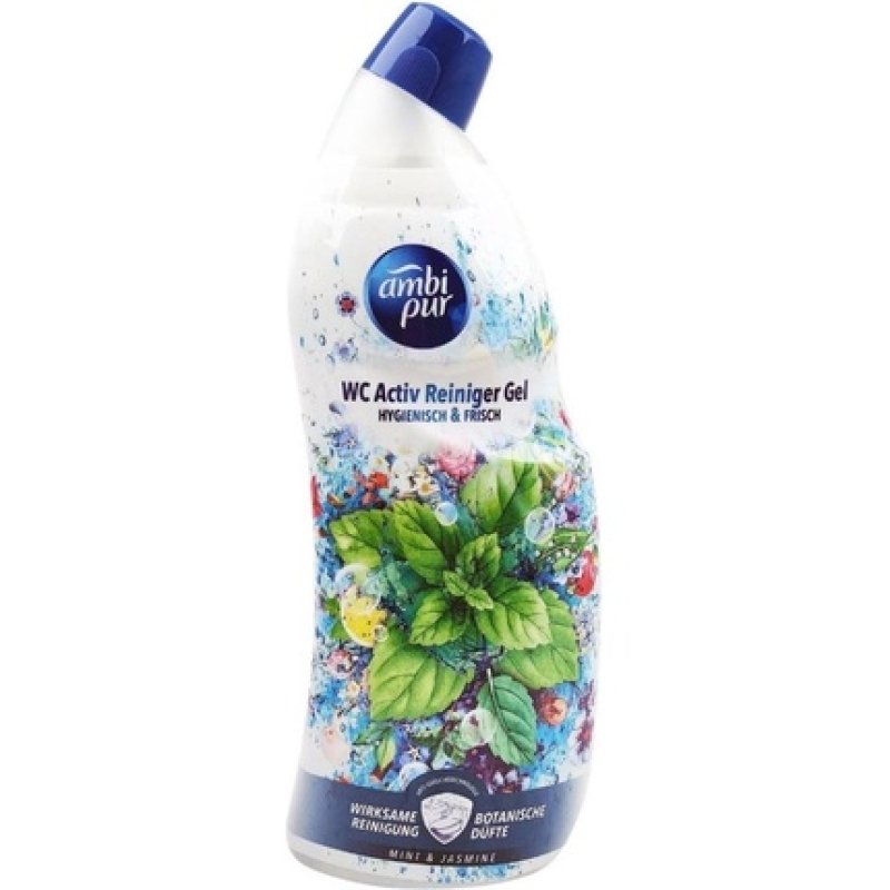 Eda Ambi Pur Wc Active Gel - Mint & Jasmine - 750 Ml