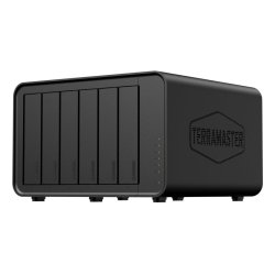 TerraMaster F6-424 MAX serveur de stockage NAS Bureau Intel Core™ i5 i5-1235U 8 Go DDR5 Noir