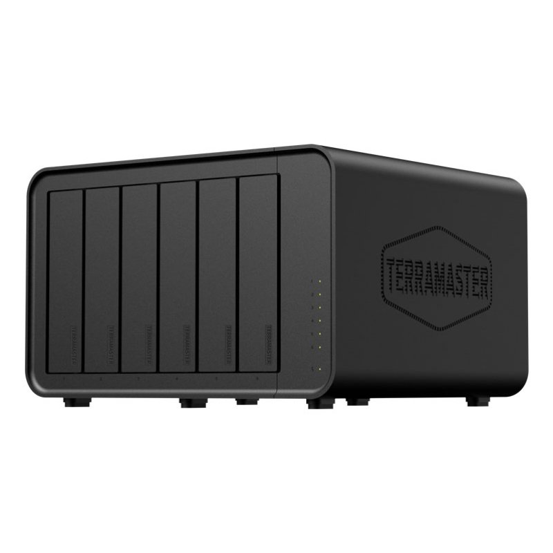 TerraMaster F6-424 MAX NAS/storage server Desktop Intel Core™ i5 i5-1235U 8 GB DDR5 Black